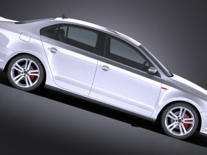 Volkswagen Jetta GLI 2017 USA 3D Модель