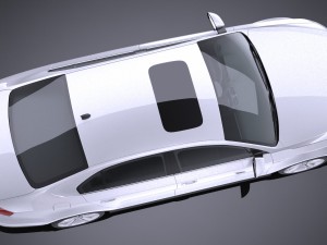 Volkswagen Jetta GLI 2017 USA 3D Модель