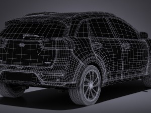 Kia Niro 2017 3D 모델