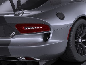 Dodge Viper ACR 2016 vray 3D मॉडल