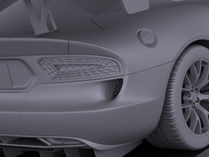 Dodge Viper ACR 2016 vray 3D मॉडल