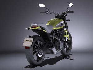 Ducati Scrambler Icon 2015 vray 3D Modell