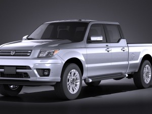 Generic Average Pickup 2015 vray Model 3D