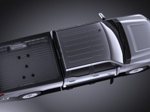 Generic Average Pickup 2015 vray 3D Model
