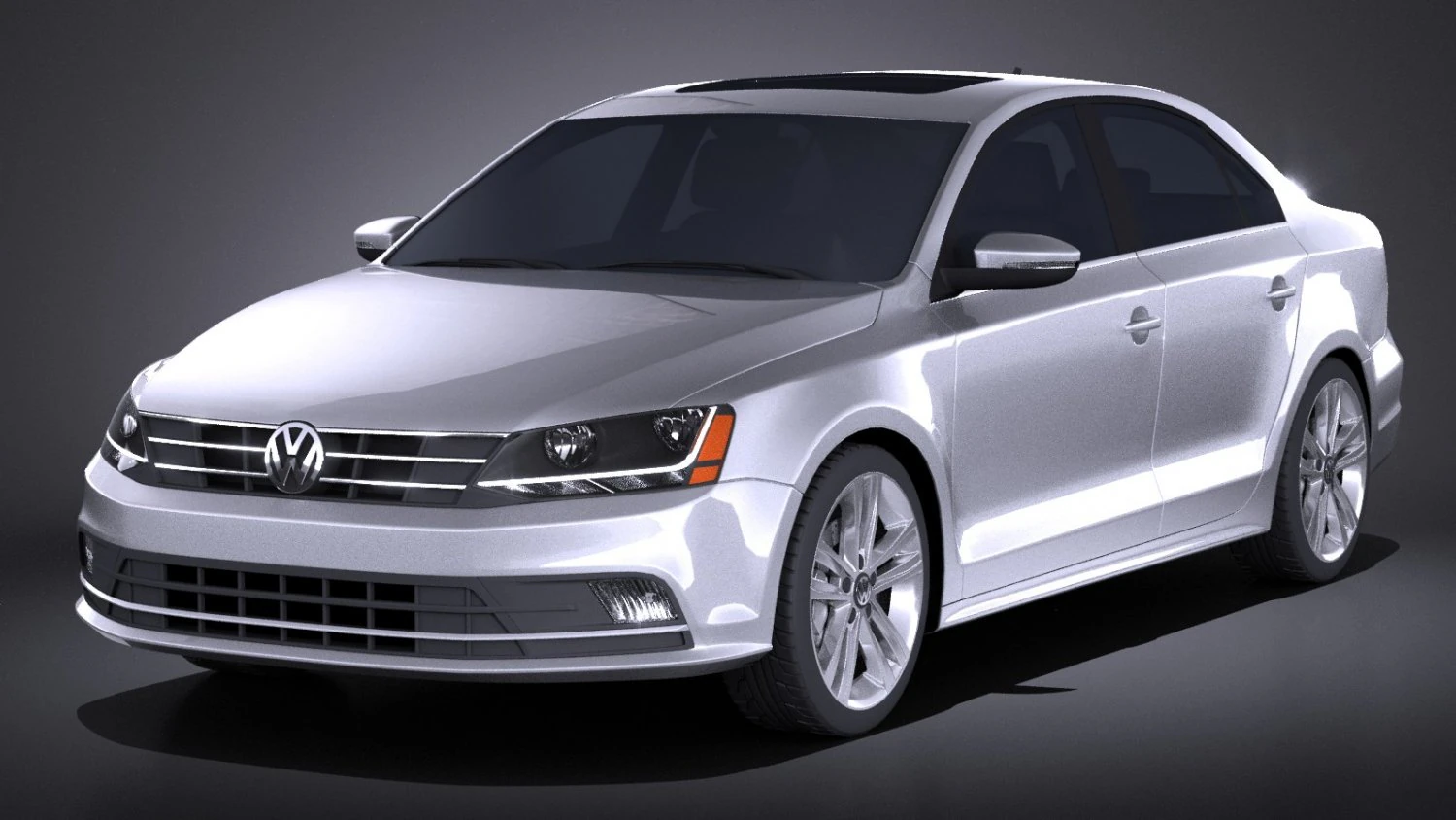Volkswagen Jetta USA Regular 2017 3D Model .c4d .max .obj .3ds .fbx .stl .blend 