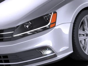Volkswagen Jetta USA Regular 2017 3D Model
