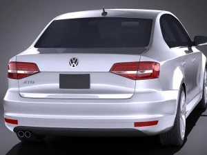 Volkswagen Jetta USA Regular 2017 3D Model
