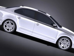 Volkswagen Jetta USA Regular 2017 3D Model