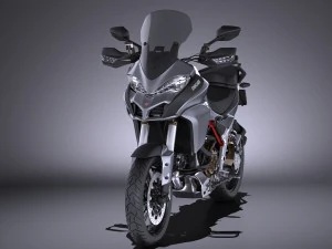 Ducatti Multistrada 1200 2015 vray 3D Model