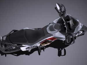 Ducatti Multistrada 1200 2015 vray 3D Модель