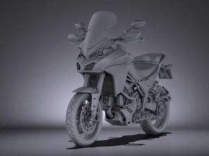Ducatti Multistrada 1200 2015 vray 3D Model