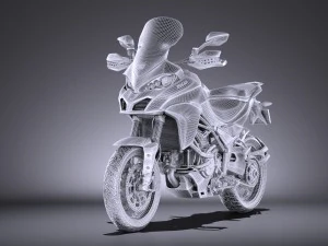 Ducatti Multistrada 1200 2015 vray 3D Model