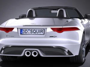 Jaguar F-type British Design Edition Cabrio 2017 3D Model