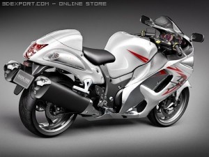 Suzuki Hayabusa 2009 3Dモデル