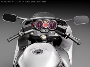 Suzuki Hayabusa 2009 3Dモデル