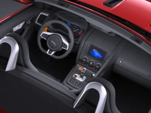 Jaguar F-tipo Convertibile S 2017 Modello 3D