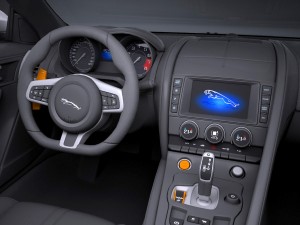 Jaguar F-type Convertible S 2017 Modelo 3D