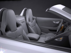 Jaguar F-type Convertible S 2017 Modelo 3D