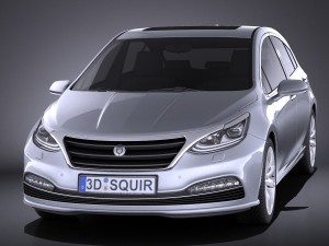 Generic Hatchback V3 2016 vray 3D मॉडल
