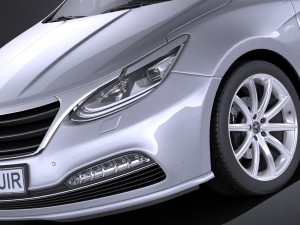 Generic Hatchback V3 2016 vray 3D मॉडल