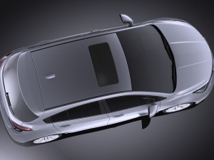 Generic Hatchback V3 2016 vray 3D मॉडल