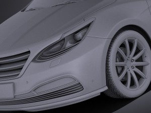 Generic Hatchback V3 2016 vray 3D मॉडल