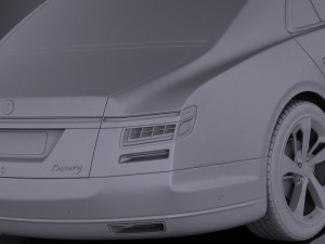 Generic Luxury Saloon 2016 vray 3D Модель