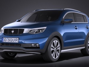 Generic suv v1 2016 vray 3D Model