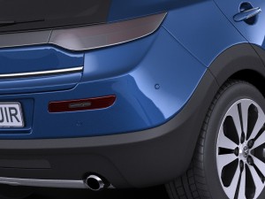 Generic SUV v1 2016 vray Modello 3D