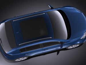 Generic SUV v1 2016 vray Modello 3D