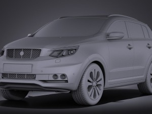 Generic SUV v1 2016 vray Modello 3D