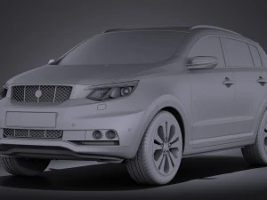 Generic SUV v1 2016 vray 3D Model