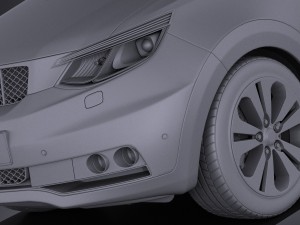 Generic SUV v1 2016 vray Modello 3D