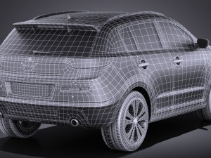 Generic SUV v1 2016 vray Modello 3D