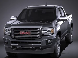 GMC Canyon Doublecab 2015 vray 3D Model