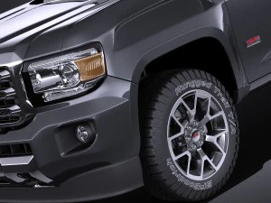 GMC Canyon Doublecab 2015 vray 3D Model