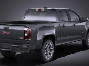 GMC Canyon Doublecab 2015 vray 3D Model