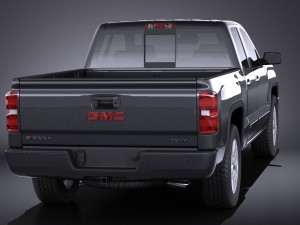 GMC Sierra 2014 Denali vray Model 3D