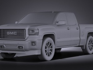 GMC Sierra 2014 Denali vray Model 3D