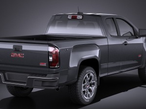 GMC Canyon 2015 vray 3Dモデル