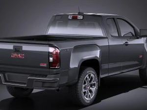 GMC Canyon 2015 vray 3D Model