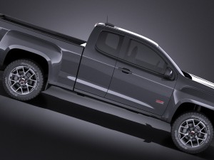 GMC Canyon 2015 vray 3Dモデル