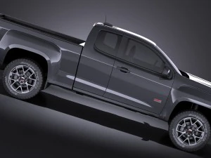 GMC Canyon 2015 vray 3D Model