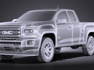 GMC Canyon 2015 vray 3Dモデル