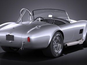 Shelby Cobra 427c 1965 3D Model