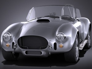 Shelby Cobra 427c 1965 3D Model