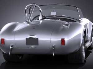 Shelby Cobra 427c 1965 3D Model