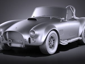 Shelby Cobra 427c 1965 3D Model