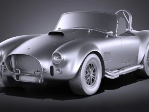 Shelby Cobra 427c 1965 3D Model