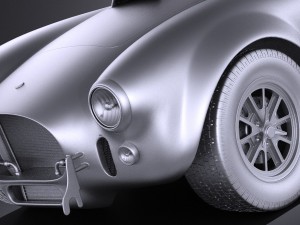 Shelby Cobra 427c 1965 3D Model